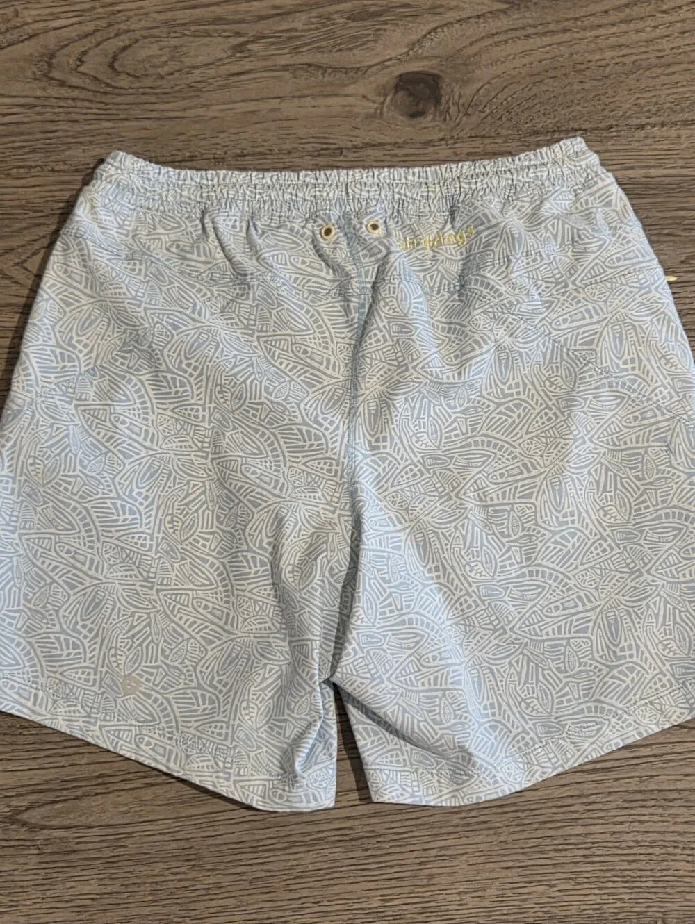 Birddogs Brad Schittz Lined Swim Trunks - Size Medium 7